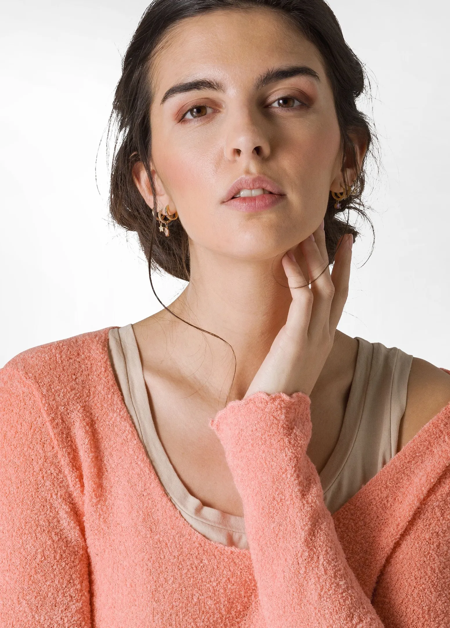 DEHA Felpe & Maglieria*Maglia Boucle' Arancio