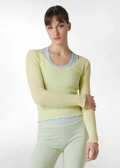 DEHA Felpe & Maglieria*Maglia Boucle' Giallo