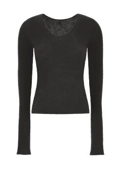DEHA Felpe & Maglieria*Maglia Boucle' Nero