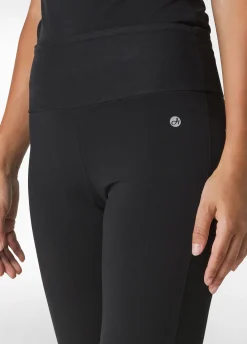 DEHA Pantaloni*Pantalone Aderente In Jersey Nero