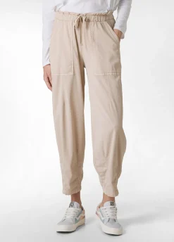 DEHA Pantaloni*Pantalone Balloon In Gabardine Vintage Beige