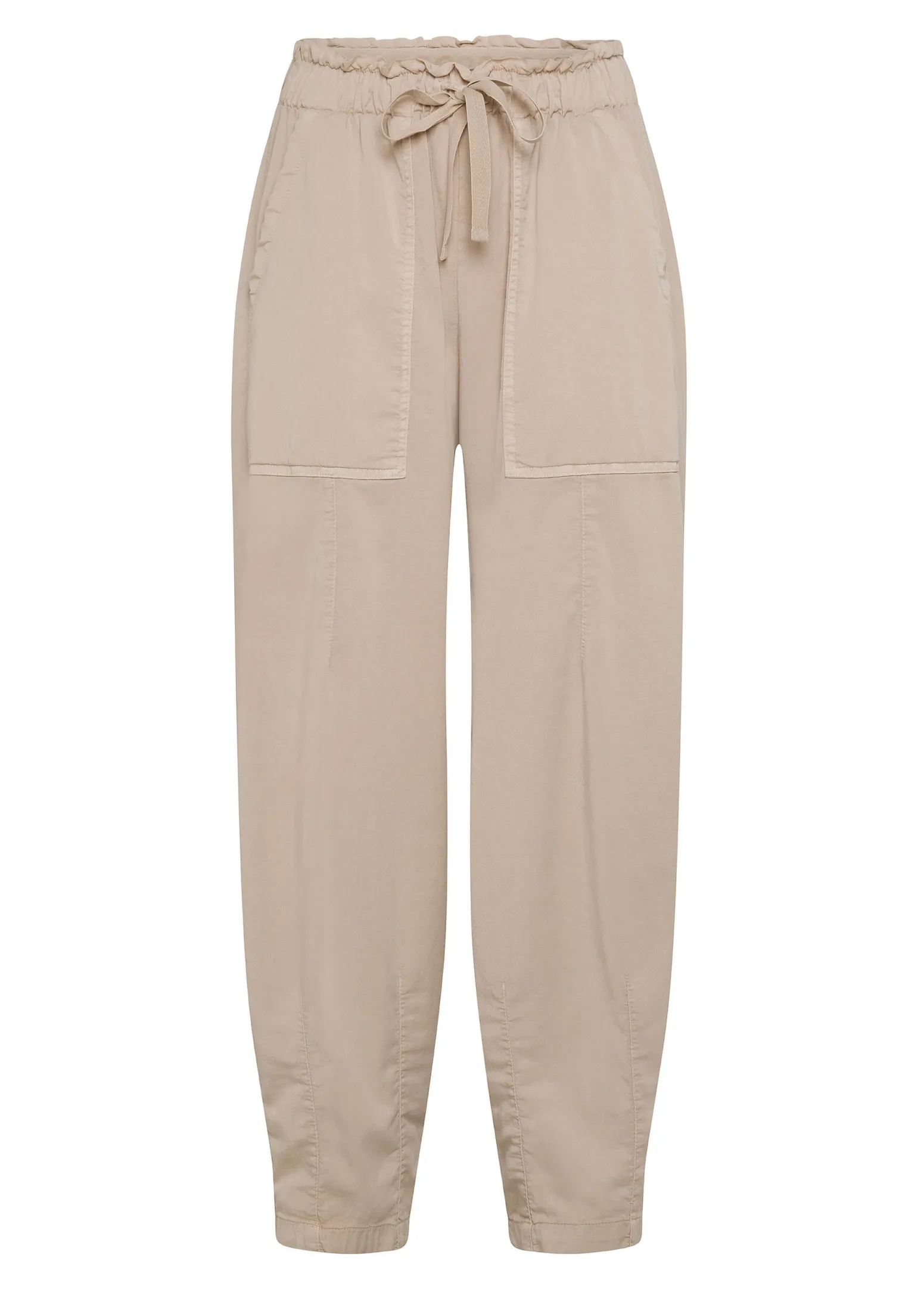 DEHA Pantaloni*Pantalone Balloon In Gabardine Vintage Beige