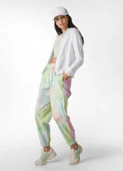 DEHA Pantaloni*Pantalone Balloon In Popeline Stampa Fade Away Oth