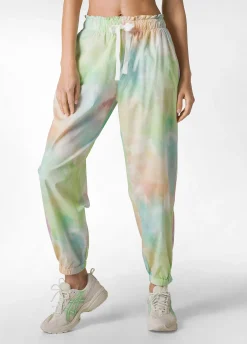 DEHA Pantaloni*Pantalone Balloon In Popeline Stampa Fade Away Oth