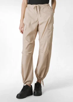 DEHA Pantaloni*Pantalone Cargo In Popeline Beige