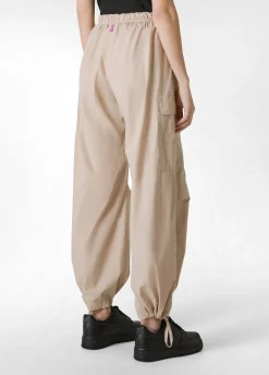 DEHA Pantaloni*Pantalone Cargo In Popeline Beige