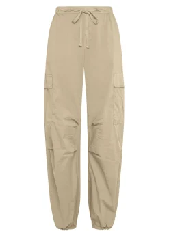 DEHA Pantaloni*Pantalone Cargo In Popeline Beige