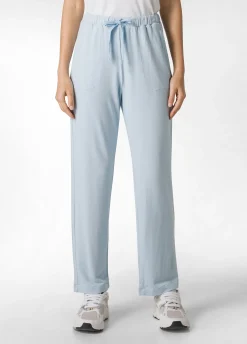 DEHA Pantaloni*Pantalone Comfort Di Viscosa Gamba Dritta Blu