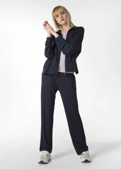 DEHA Pantaloni*Pantalone Comfort Di Viscosa Gamba Dritta Blu