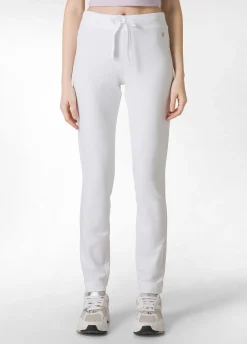 DEHA Pantaloni*Pantalone Core In Felpa Leggera Bianco