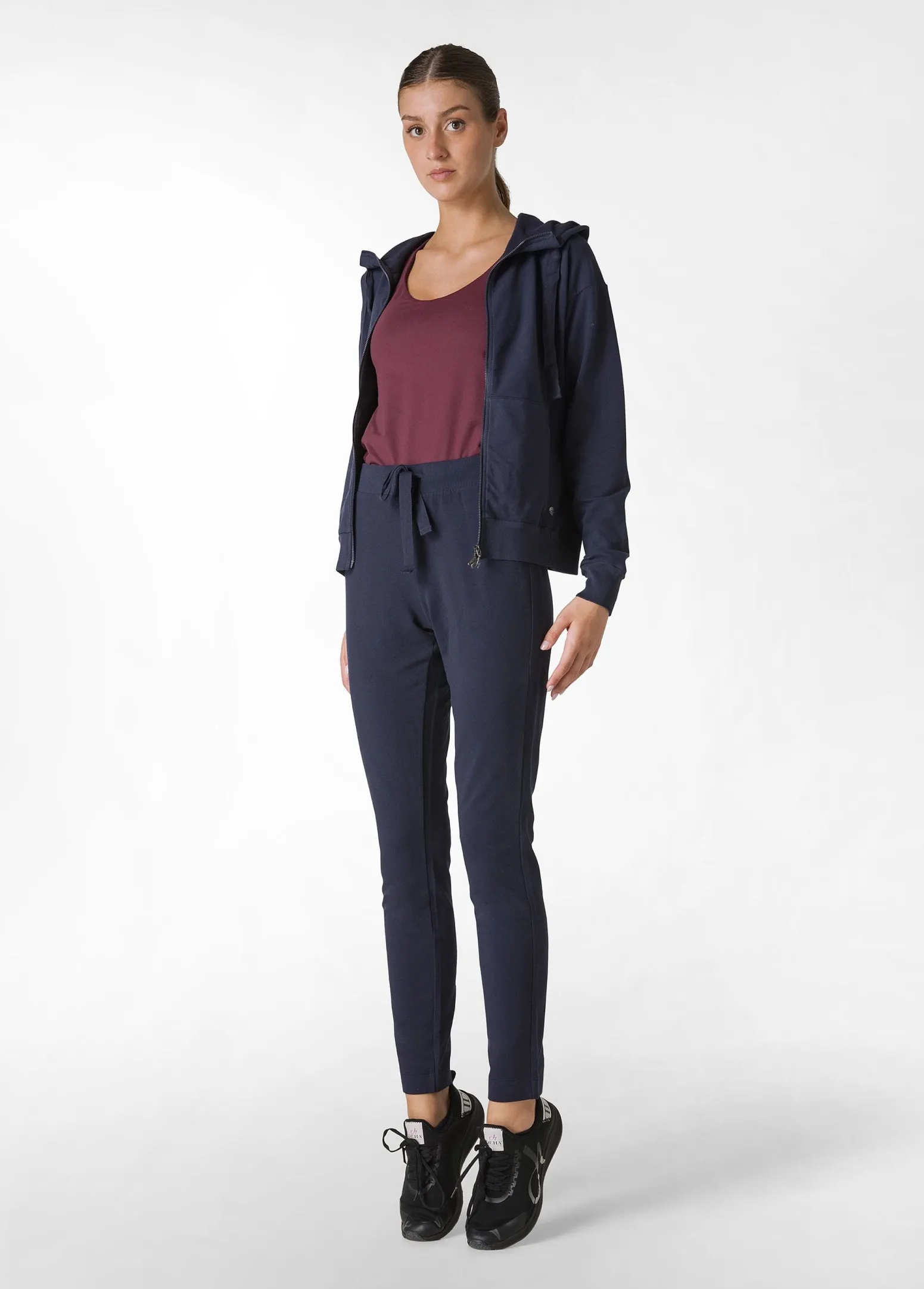 DEHA Pantaloni*Pantalone Core In Felpa Leggera Blu