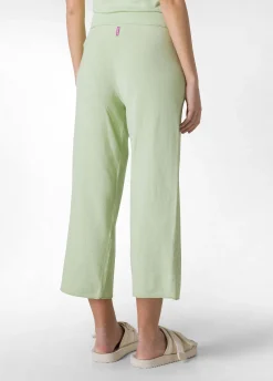 DEHA Pantaloni*Pantalone Cropped In Maglia Verde
