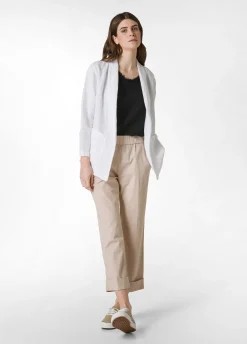 DEHA Pantaloni*Pantalone Dritto In Popeline Beige