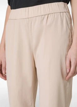 DEHA Pantaloni*Pantalone Dritto In Popeline Beige