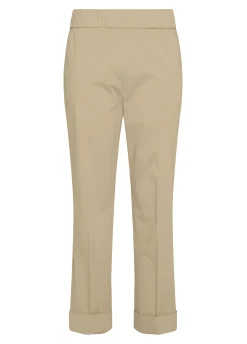 DEHA Pantaloni*Pantalone Dritto In Popeline Beige
