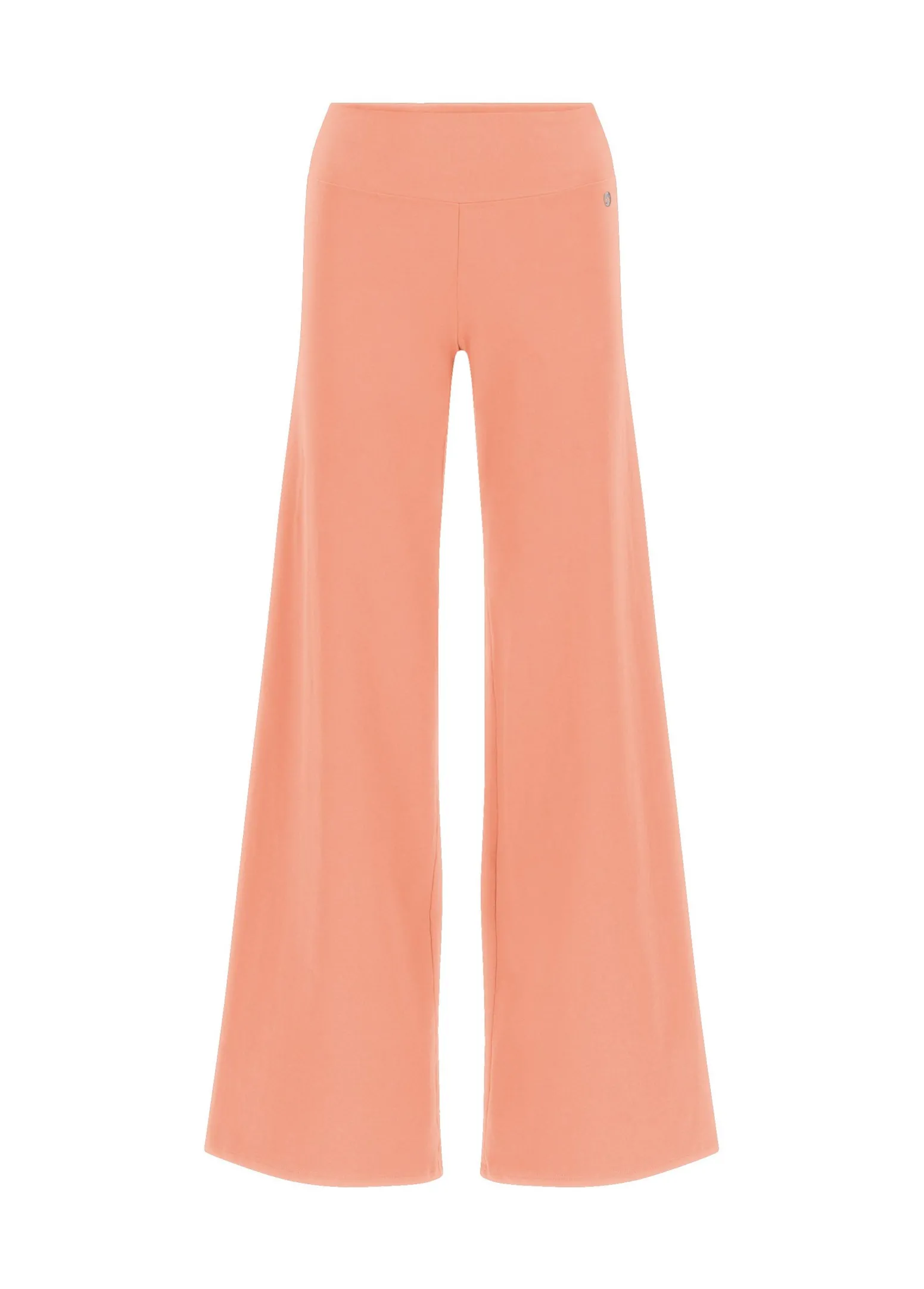 DEHA Pantaloni*Pantalone Gamba Larga In Jersey Arancio