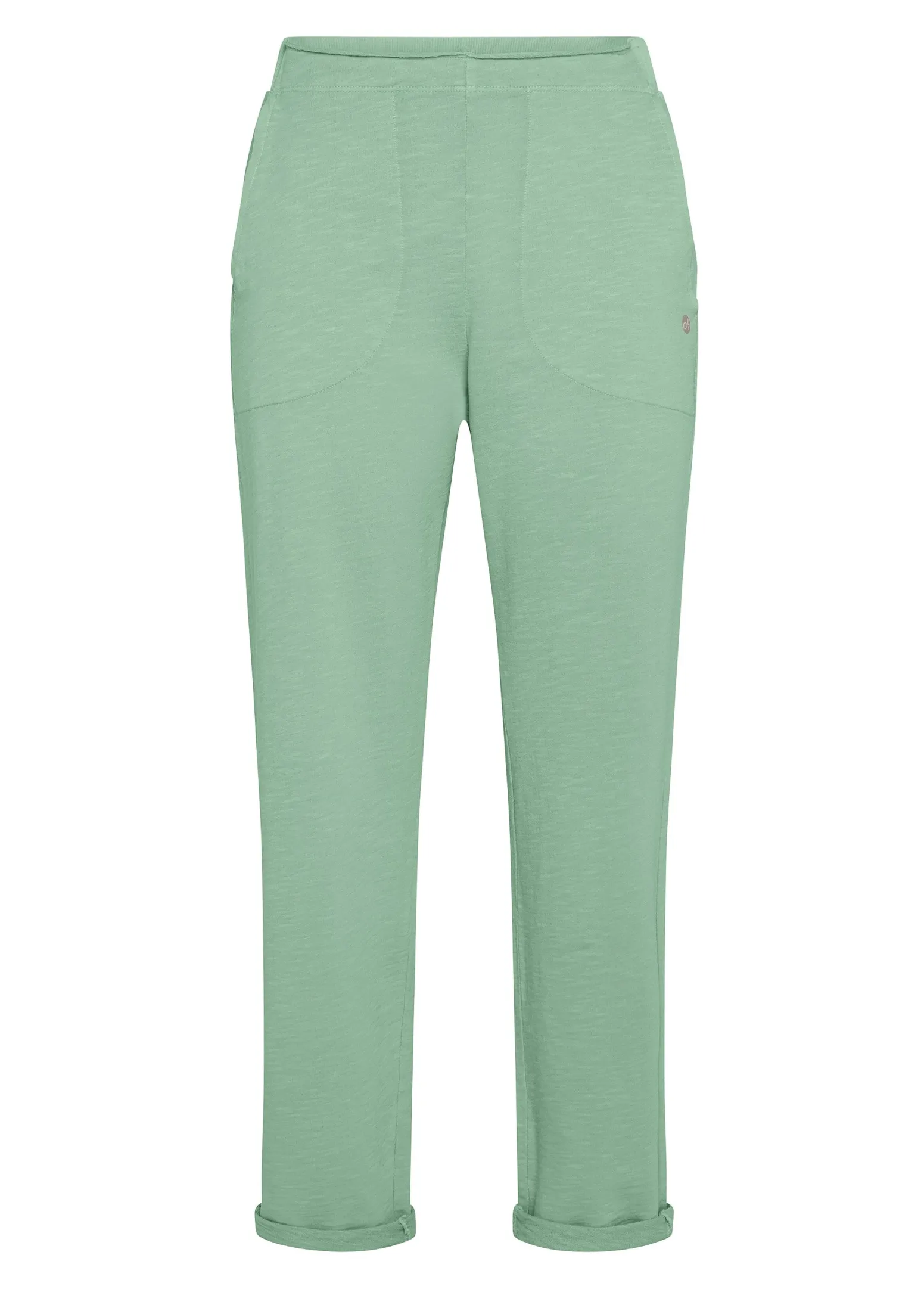 DEHA Pantaloni*Pantalone In Felpa Fiammata Vintage Verde