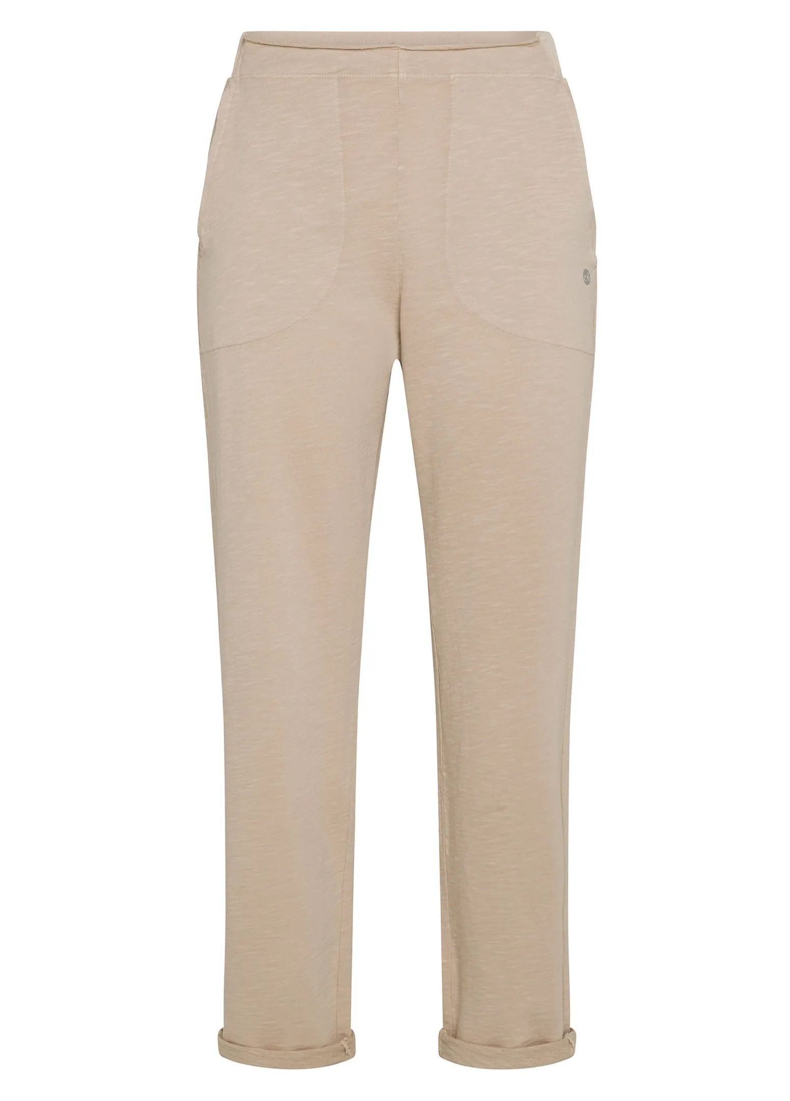 DEHA Pantaloni*Pantalone In Felpa Fiammata Vintage Beige