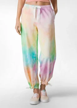 DEHA Pantaloni*Pantalone In Felpa Organica Stampa Fade Away Other