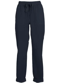 DEHA Pantaloni*Pantalone In Popeline Con Coulisse Blu