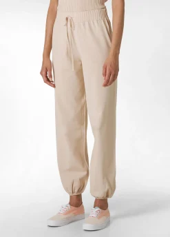 DEHA Pantaloni*Pantalone Jogger A Maglia Beige