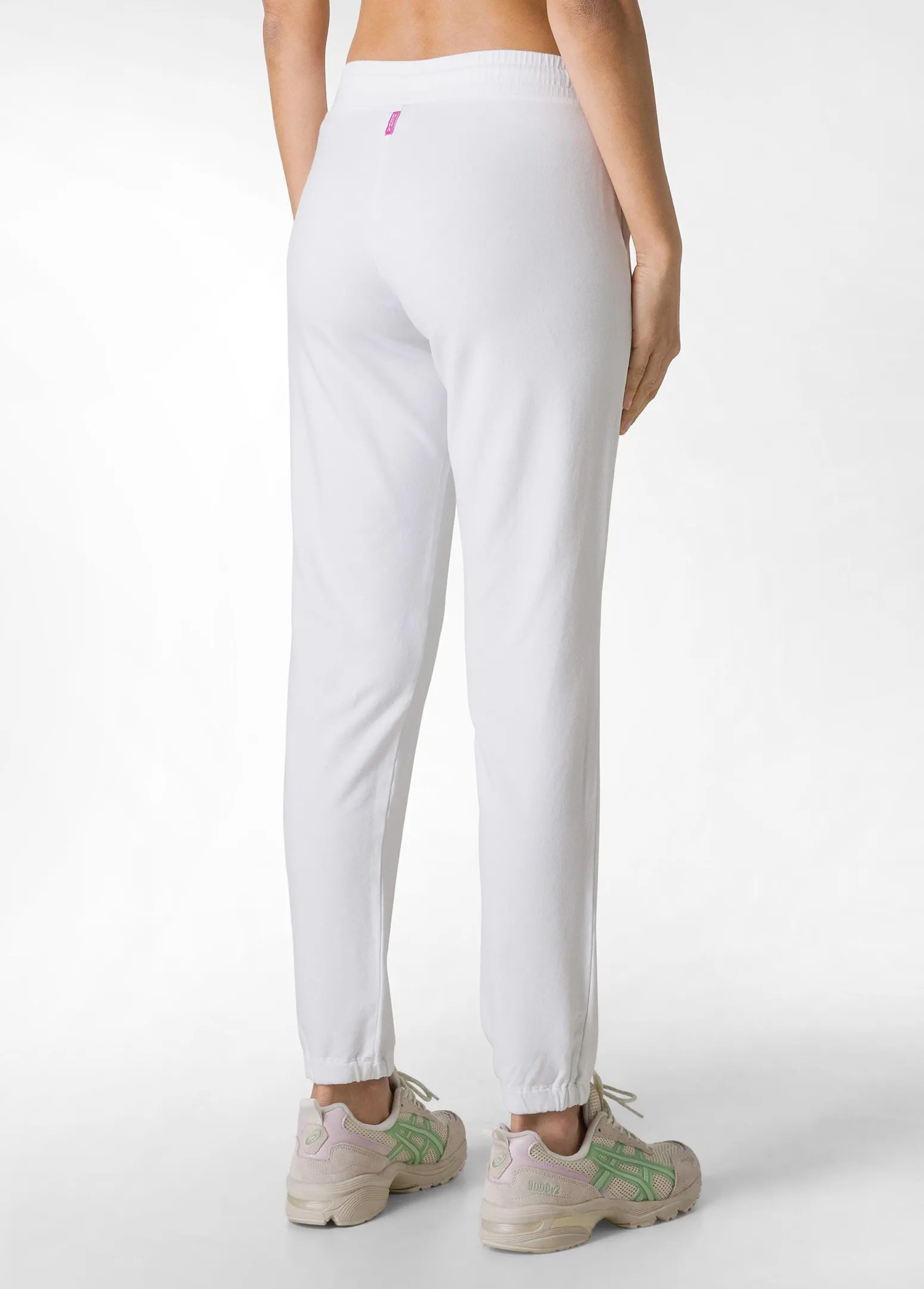 DEHA Pantaloni*Pantalone Jogger Core Leggero Bianco