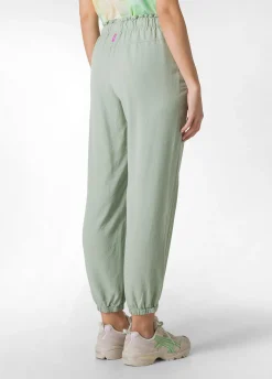 DEHA Pantaloni*Pantalone Jogger In Twill Tencel Verde