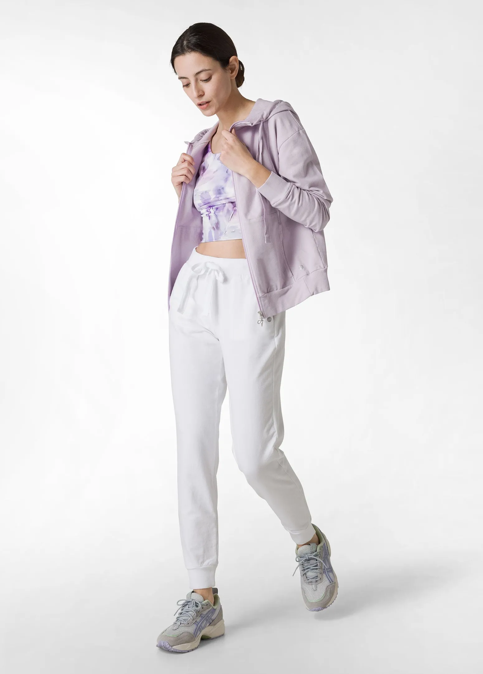 DEHA Pantaloni*Pantalone Jogger Leggero Con Polsino Bianco