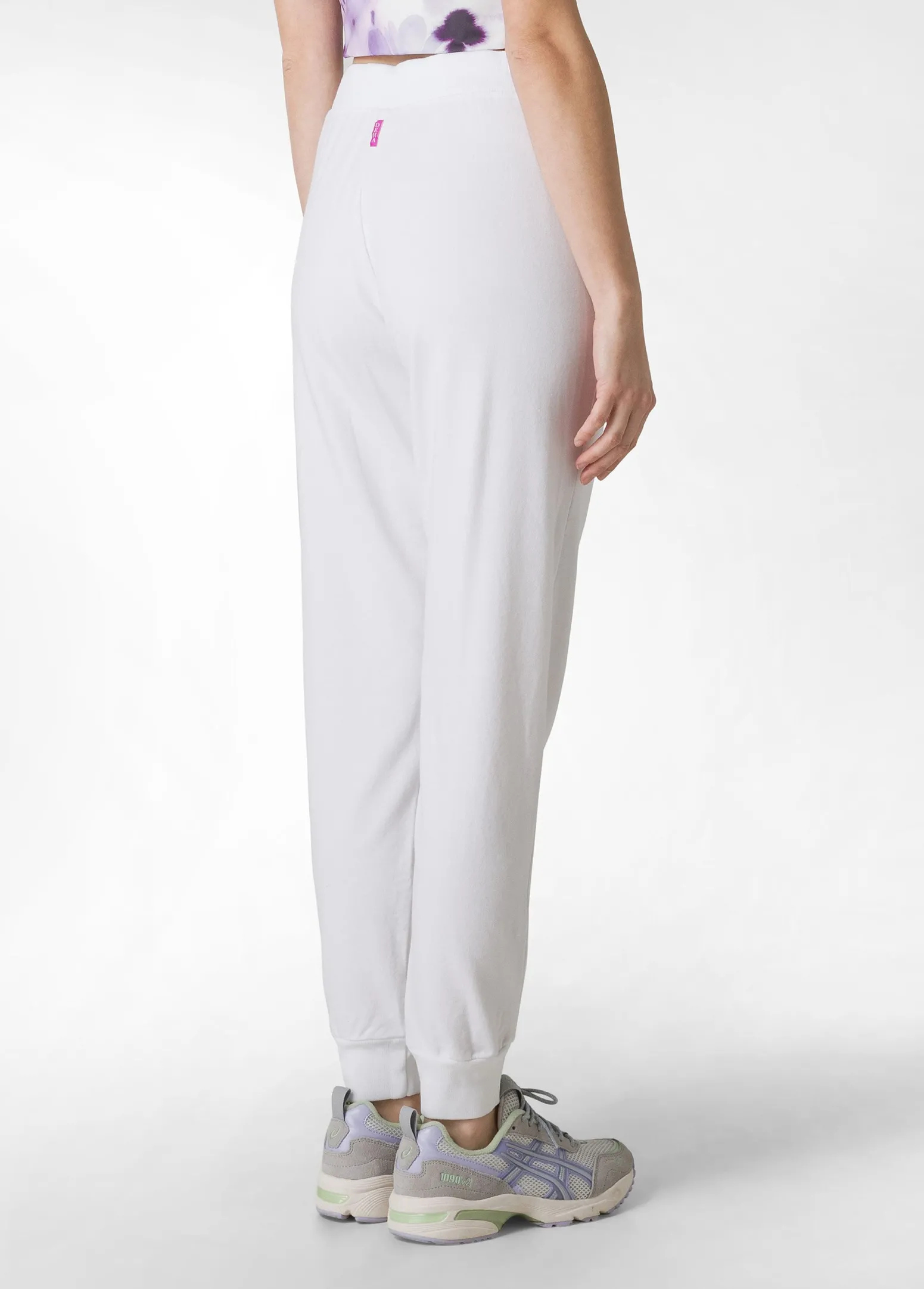DEHA Pantaloni*Pantalone Jogger Leggero Con Polsino Bianco