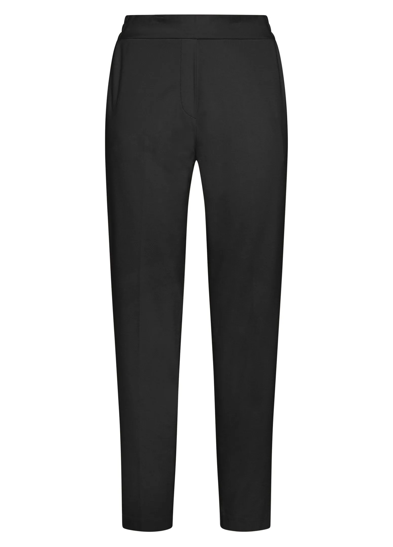 DEHA Pantaloni*Pantalone Leggero In Punto Milano Nero
