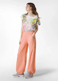 DEHA Pantaloni*Pantalone Magnum In Jersey Arancio