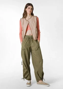 DEHA Pantaloni*Pantalone Magnum In Popeline Leggero Verde