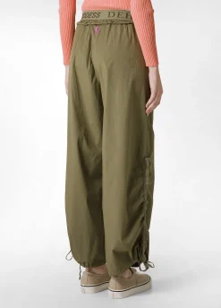 DEHA Pantaloni*Pantalone Magnum In Popeline Leggero Verde