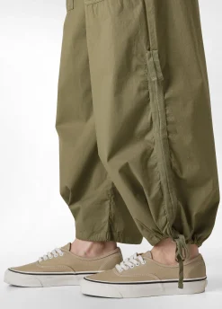 DEHA Pantaloni*Pantalone Magnum In Popeline Leggero Verde