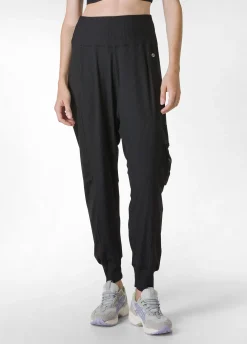 DEHA Pantaloni*Pantalone Odalisca In Microfibra Nero