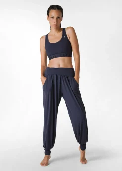 DEHA Pantaloni*Pantalone Odalisca In Viscosa Blu