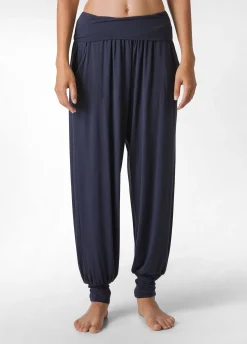 DEHA Pantaloni*Pantalone Odalisca In Viscosa Blu