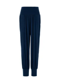 DEHA Pantaloni*Pantalone Odalisca In Viscosa Blu