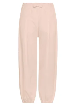 DEHA Pantaloni*Pantalone Relaxed In Popeline E Raso Rosa