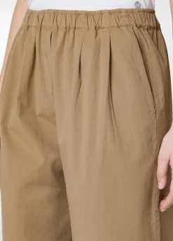 DEHA Pantaloni*Pantalone Relaxed In Popeline Marrone