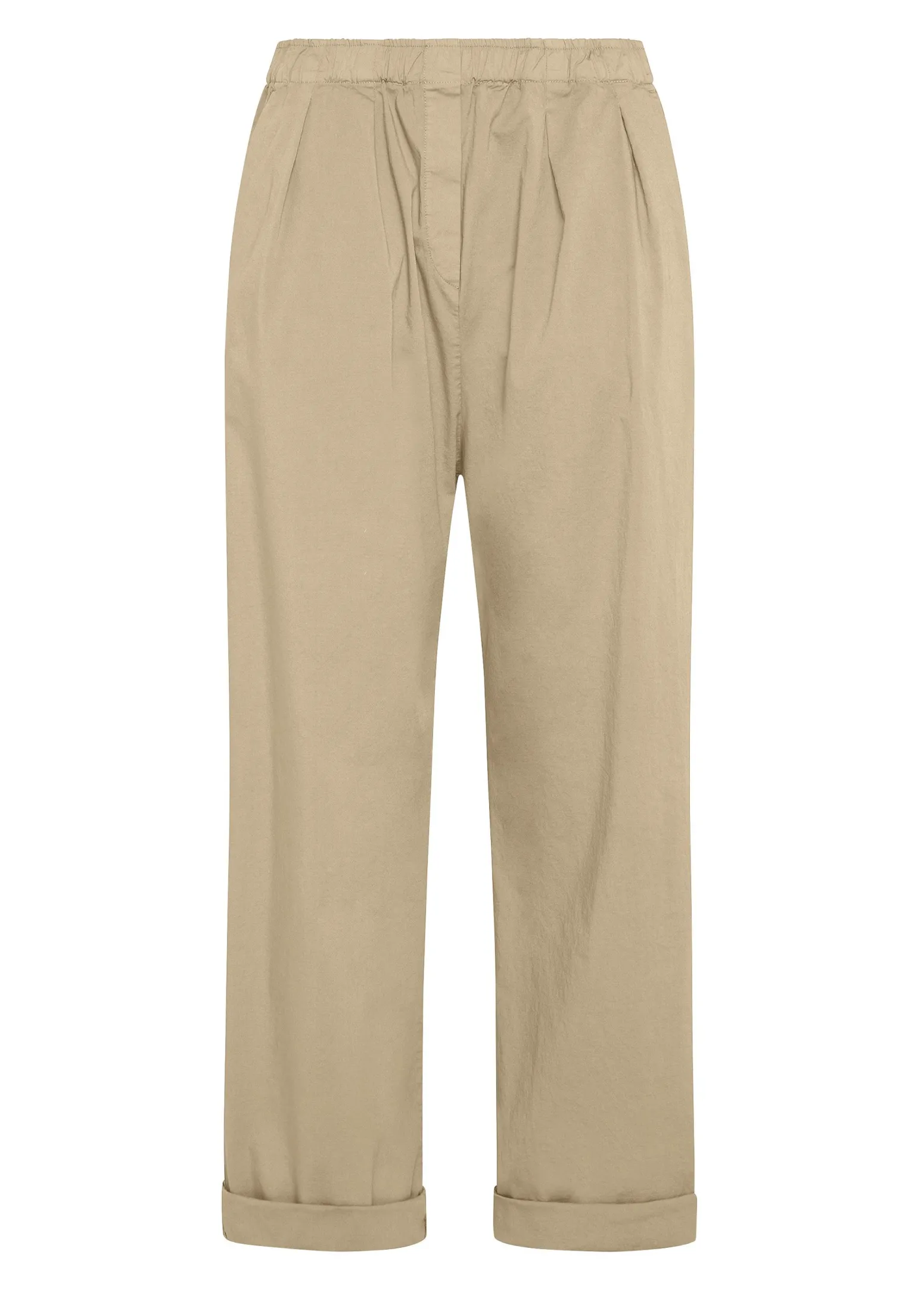 DEHA Pantaloni*Pantalone Relaxed In Popeline Marrone