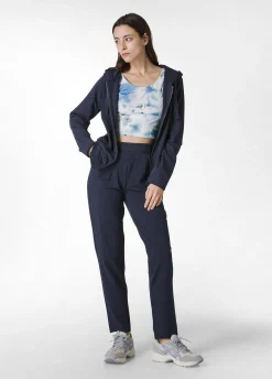 DEHA Pantaloni*Pantalone Slim Fit In Felpa Leggera Blu