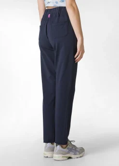 DEHA Pantaloni*Pantalone Slim Fit In Felpa Leggera Blu