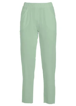 DEHA Pantaloni*Pantalone Slim Fit In Felpa Leggera Verde