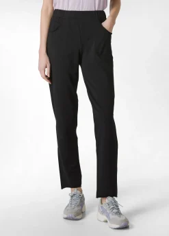 DEHA Pantaloni*Pantalone Slim Fit In Felpa Leggera Nero