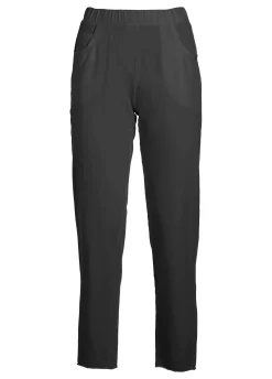 DEHA Pantaloni*Pantalone Slim Fit In Felpa Leggera Nero