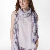 DEHA Accessori*Pashmina In Mussola Stampata Viola