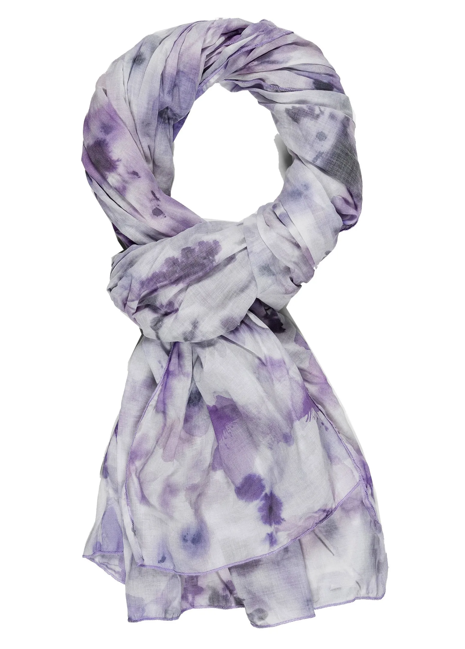DEHA Accessori*Pashmina In Mussola Stampata Viola