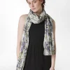 DEHA Accessori*Pashmina In Mussola Stampata Viola