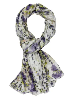 DEHA Accessori*Pashmina In Mussola Stampata Viola